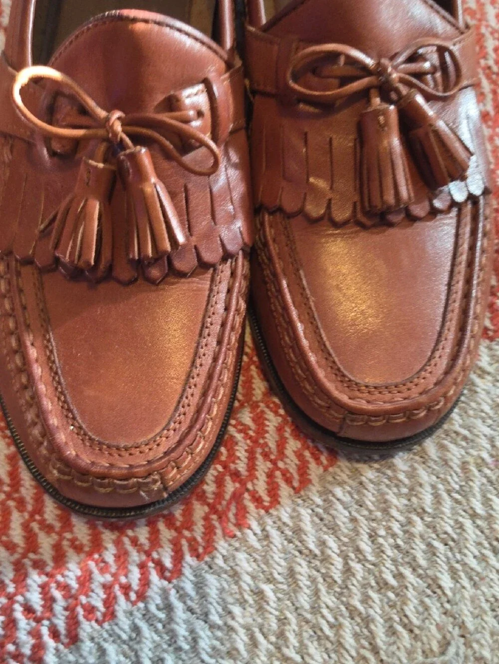 Men's Brown Leather and Canvas Boat Chukka Shoes
